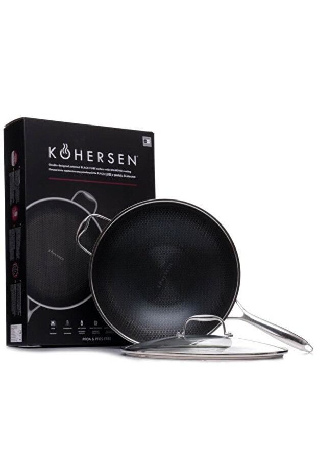 Wok Black Cube 32 cm - 3