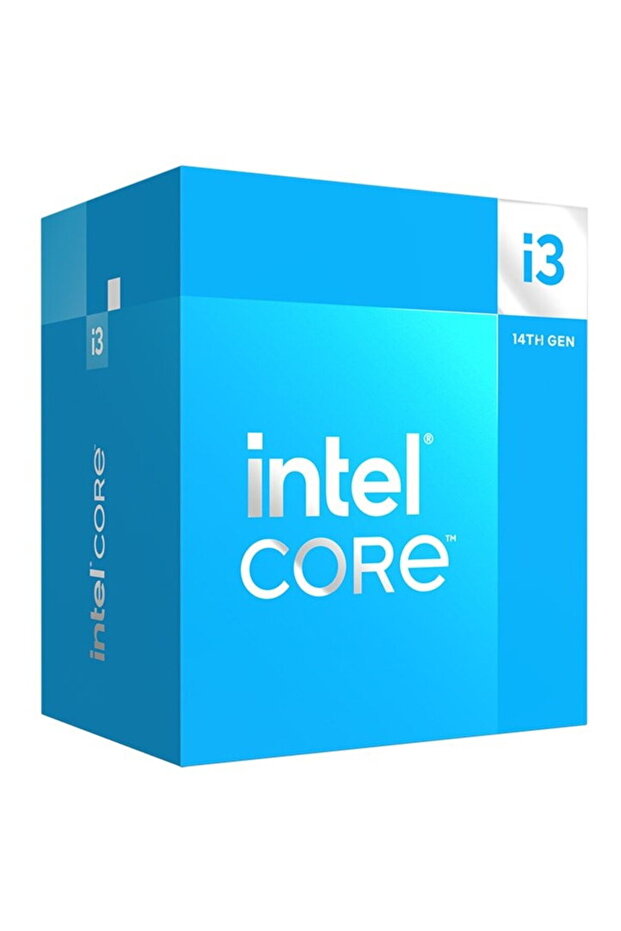 Raptor Lake Refresh Processor, Core i3 14100 3.5GHz box - 1