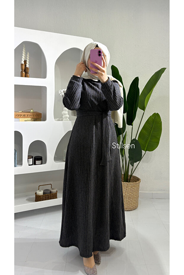 TESETTÜR BOYDAN ELBİSE - 2