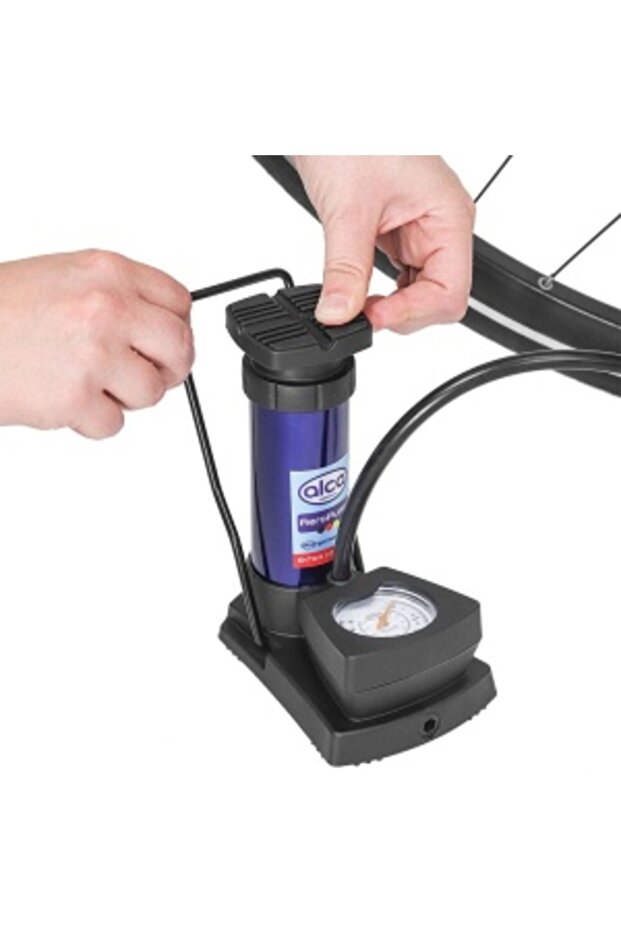 Universal Mini Foot Pump with Manometer - 3