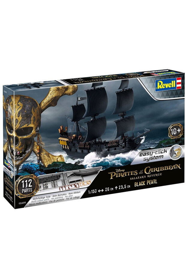 Modelul Black Pearl 1/150