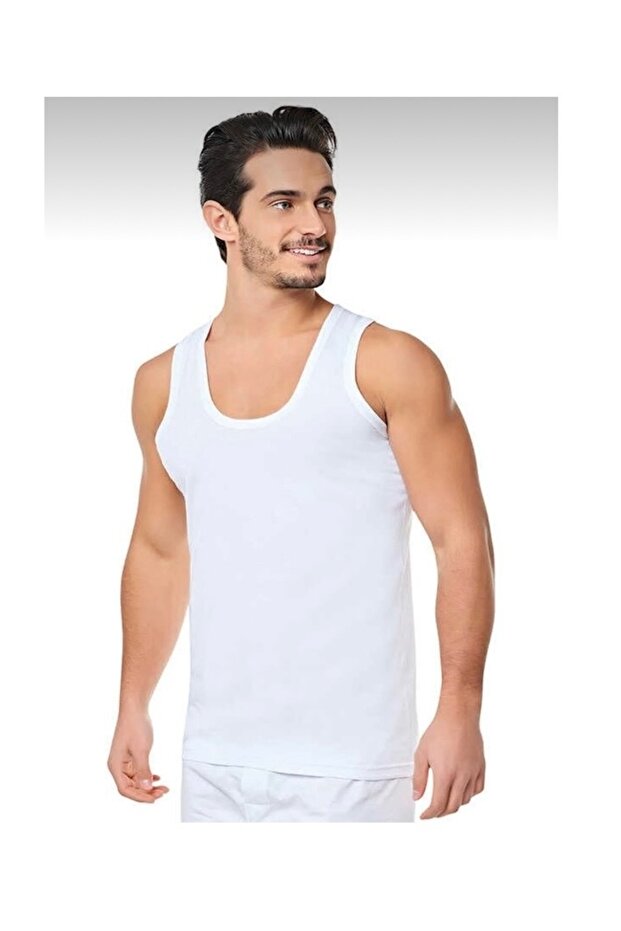 Seher 6-Pack Classic Combed Cotton Undershirts (Star)