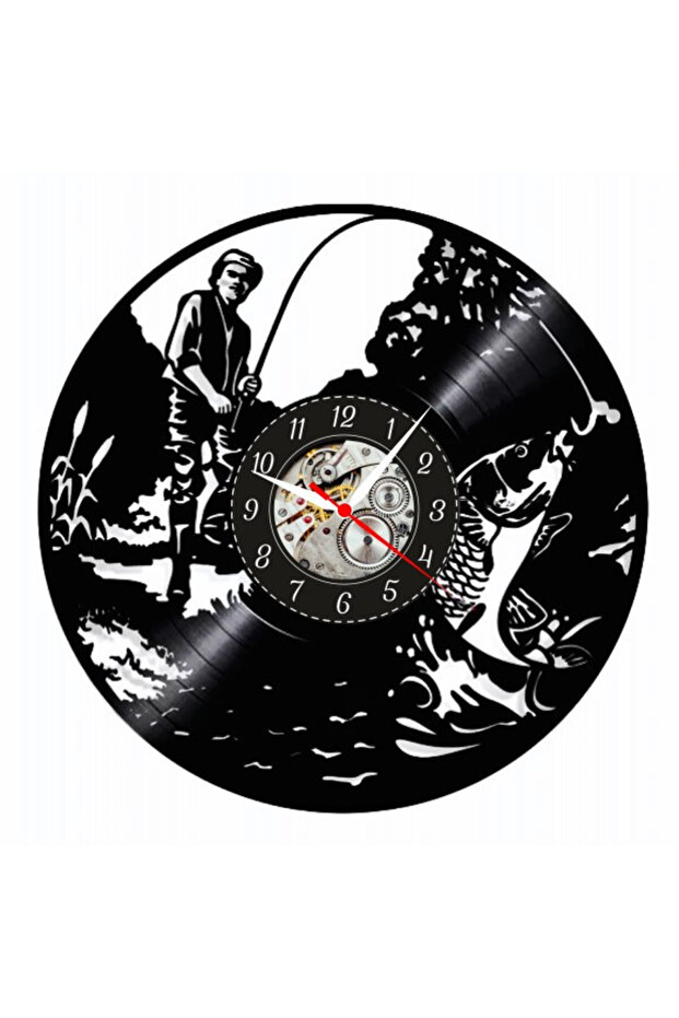 FISHERMAN Wall Clock - 1