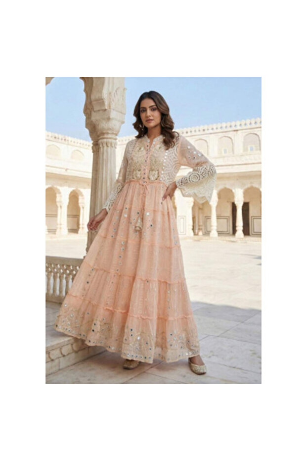 MEHAK LONG TUNIC Pech - 1