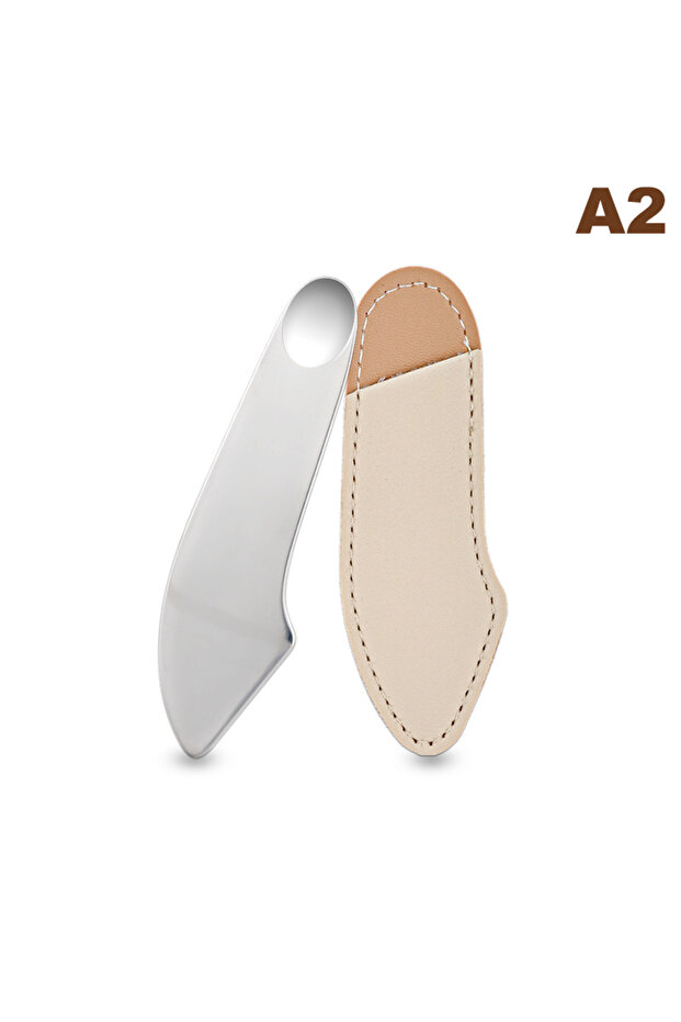 A2 Stainless Steel Foundation Spatula Mask And Eye Cream Spoons Multi-Functional Facial Scraping Met