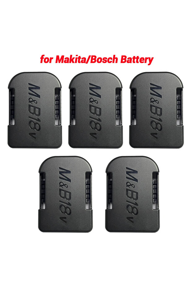 Black for MK BS 5 Pcs Battery Storage battery case battery holder Rack Holder Case for Makita For Bo