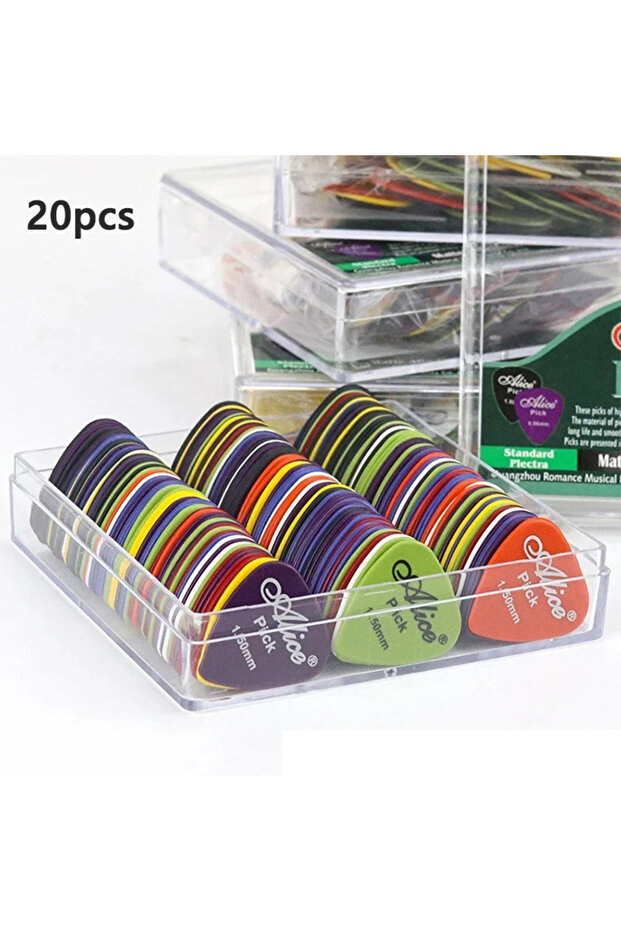 20 PCS Mixed-no box 10/20/40/60/100Pcs Guitar Picks Acoustic Electric Bass Plectrum Mediator Guitar