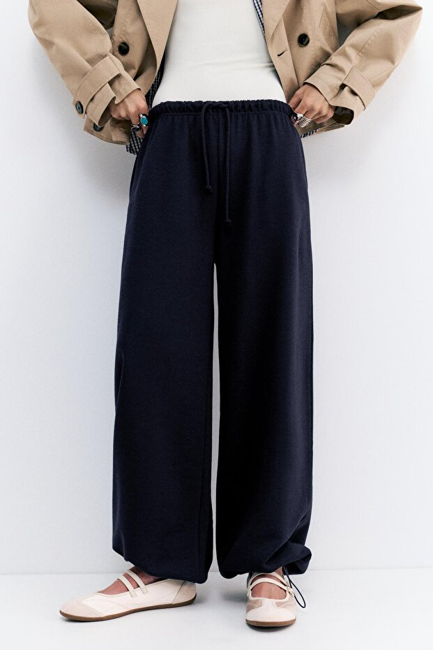 Geniş paça eşofman altı - 5