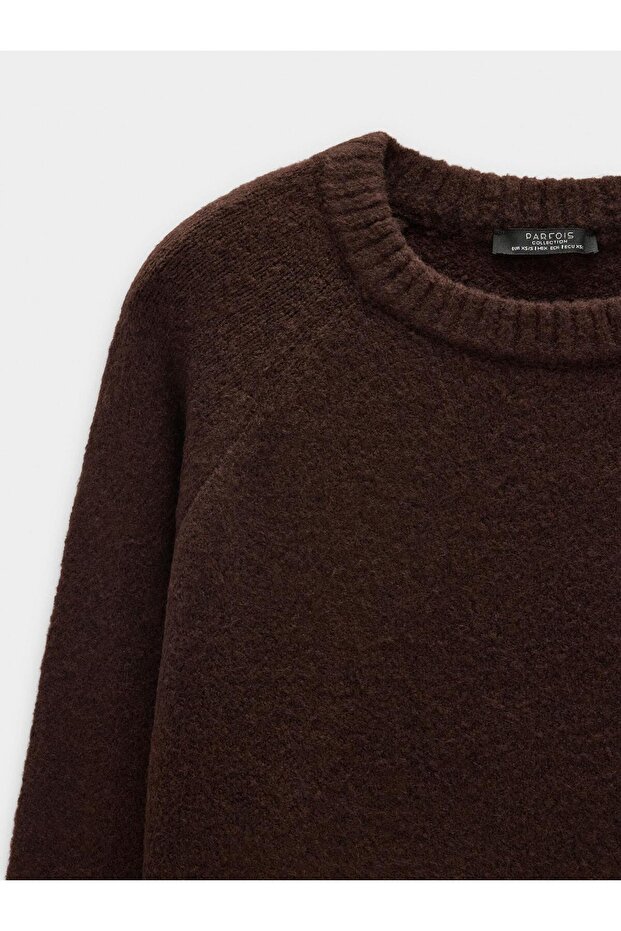 Kadın Düz Örme Kazak - 6