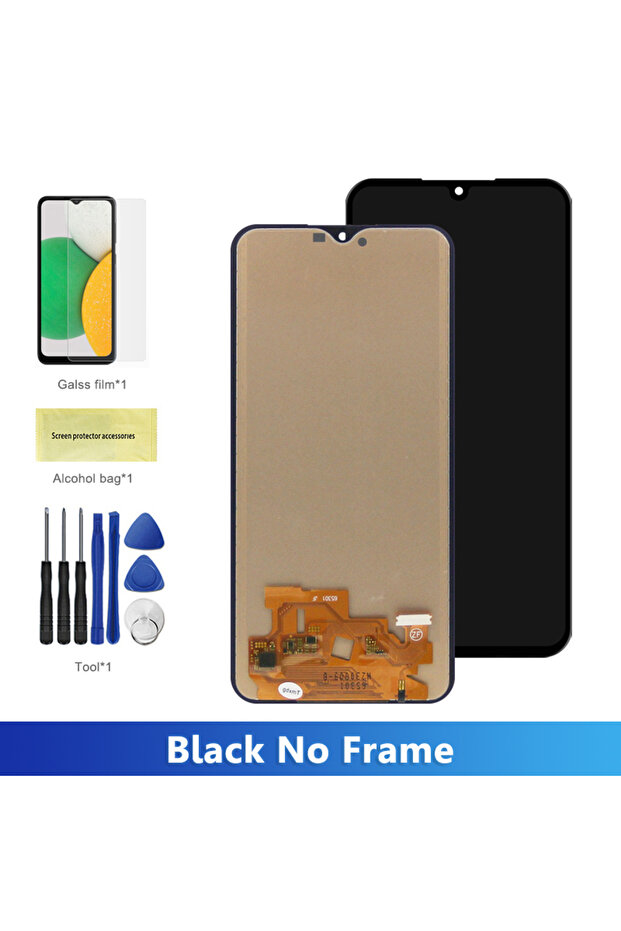 شاشة عرض سوداء بدون إطار A34 لهاتف A34 5G SM-A346E A346B، شاشة LCD تعمل باللمس مع محول رقمي لسامسونج.