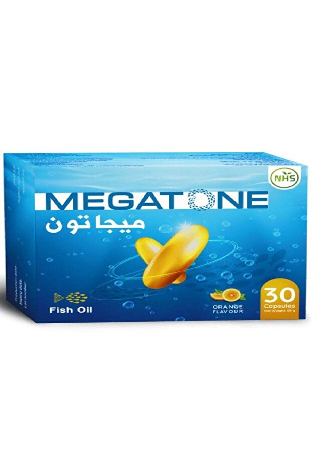 زيت السمك ميجاتون 30 كبسولة
