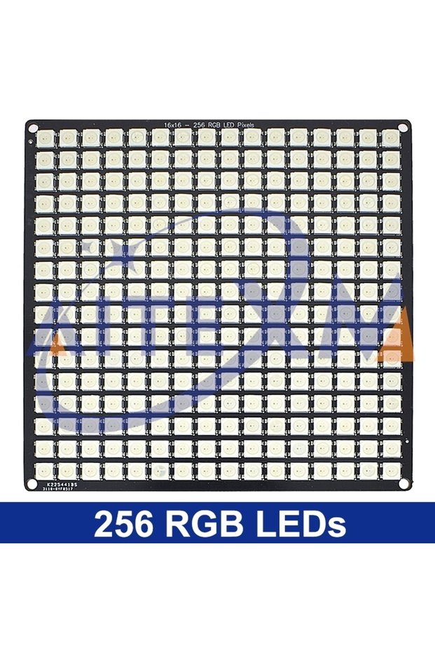 16x16 LED WS2812 Module 5050 RGB 4x4 8x8 16x16 4/16/25/36/40/64/81/100/256 LED Matrix Built-in Full-