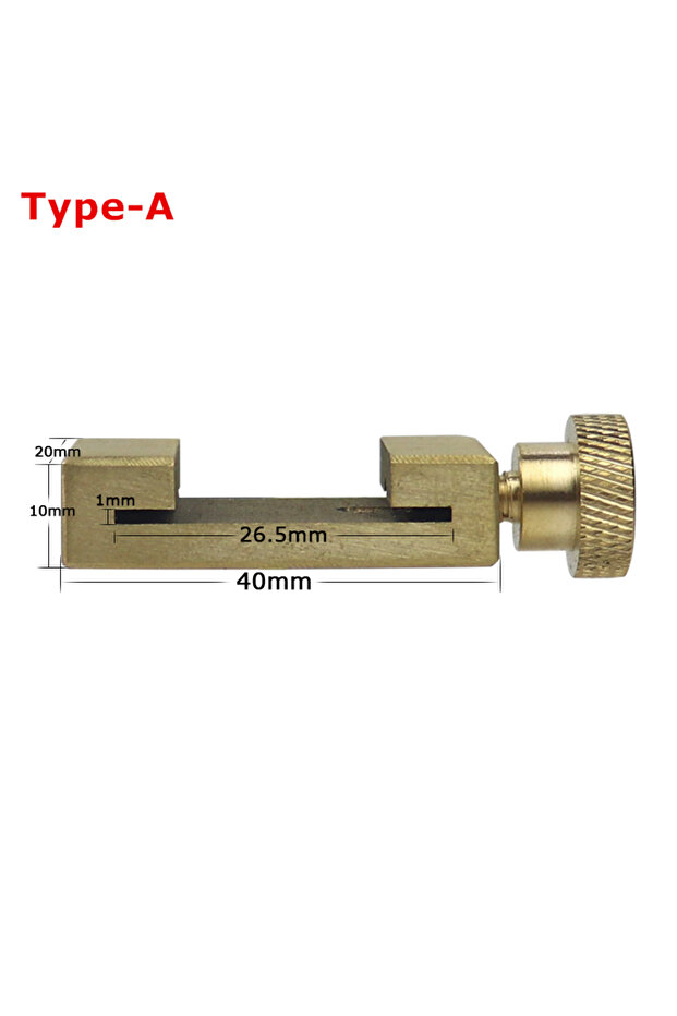 Type-A Adjustable Steel Ruler Positioning Blk Angle Marking Gauge Brass Line Scriber Ruler Fixed Pos