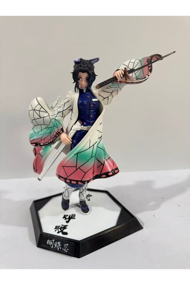 Bandai Orange Anime Demon Slayer Figure Kamado Tanjirou Nezuko Action Figure PVC Model Toys Zenitsu