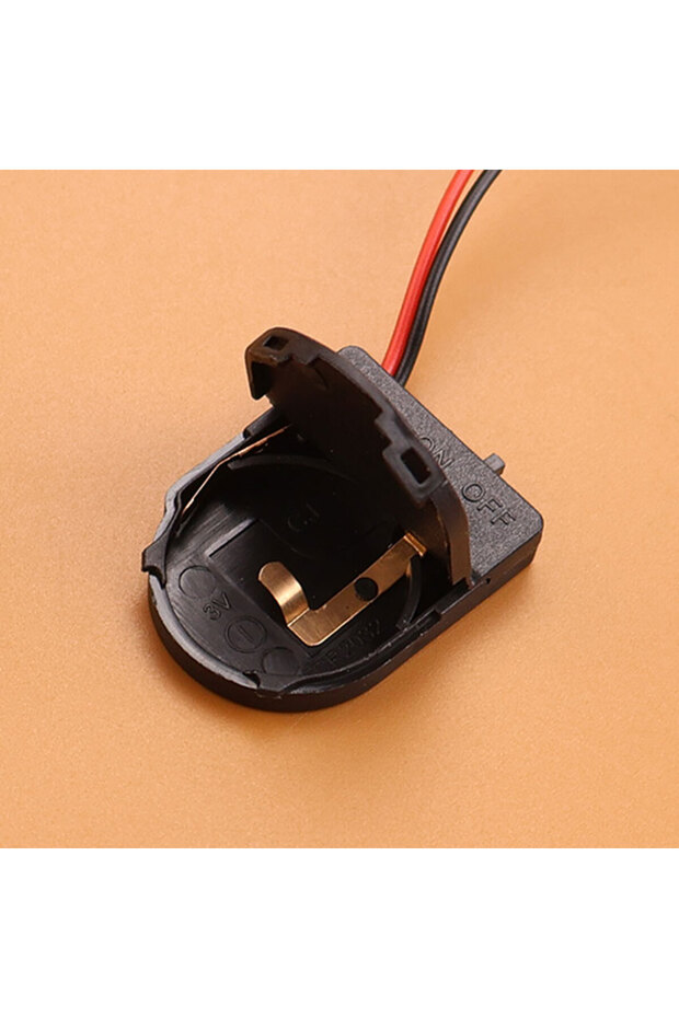 3V Single Black JCD 5PCS Single Double Slot CR2032 CR 2032 Button Coin Cell Battery Holder Case Cove