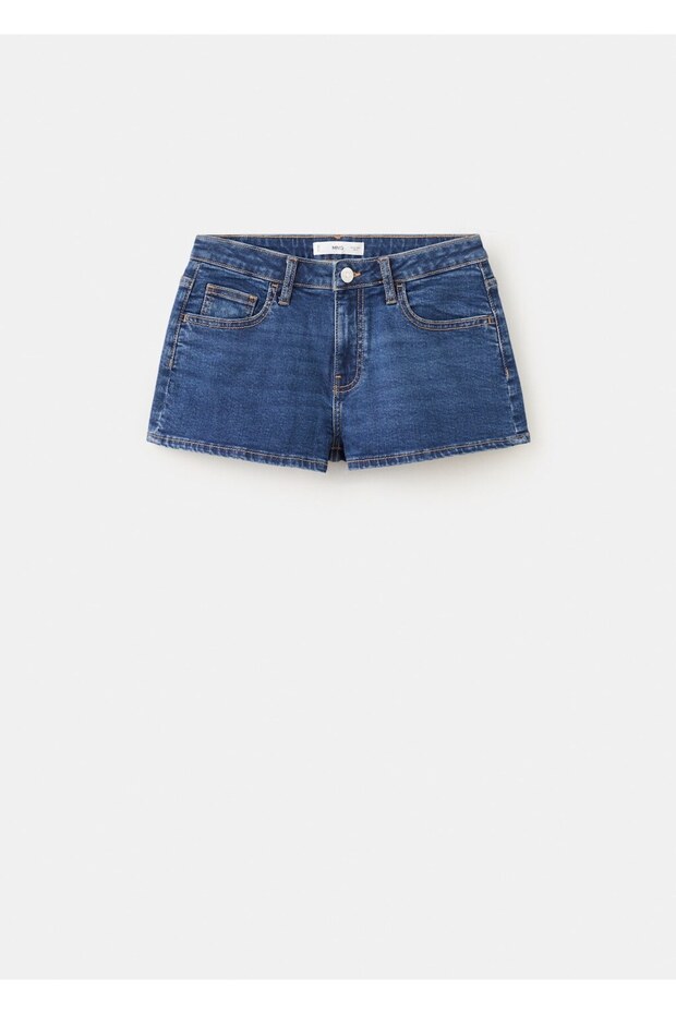 Düşük bel mini şort - 3