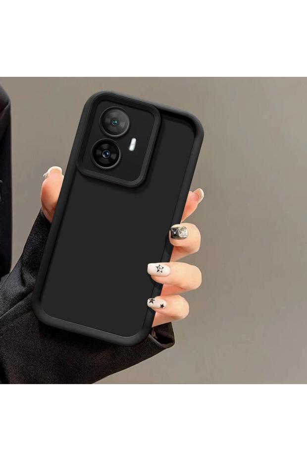 Poco x7 pro black Luxury Matte Silicone Case For Poco X7 X5 X6 Pro Cover Poco M6 Pro M5s C61 C55 C6