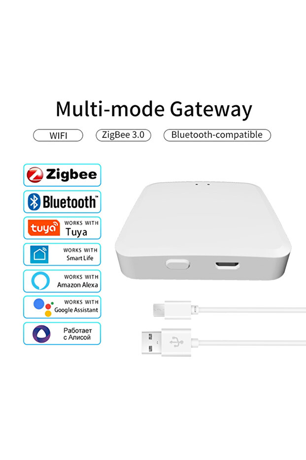بوابة GGBEE متعددة الأوضاع Tuya ZigBee متعددة الأوضاع، جسر واي فاي للمنزل الذكي، شبكة بلوتوث صغيرة