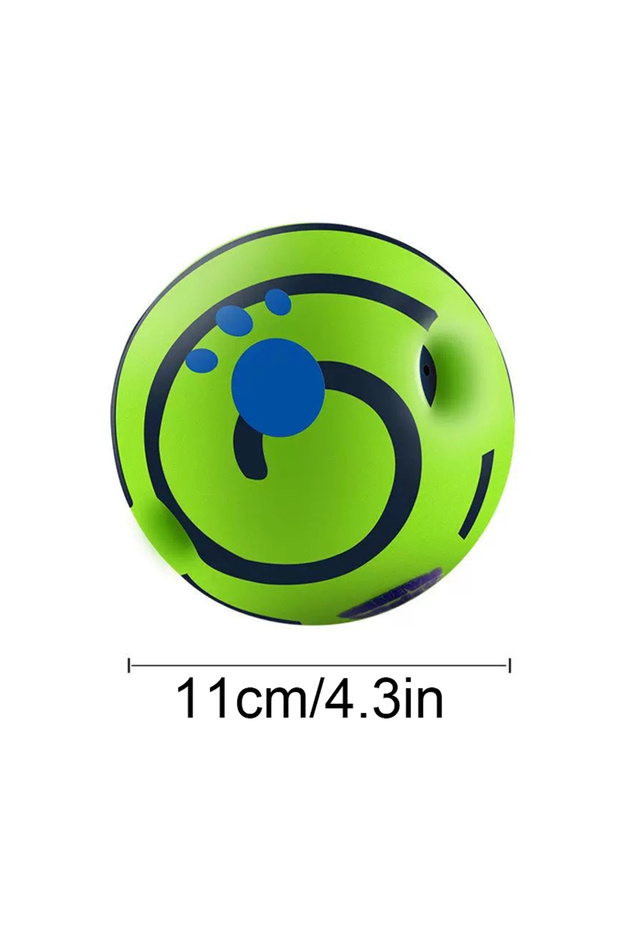 Style1 11cm Super Sale Dog Toy Wobble Wag Giggle Ball Interactive Dog Attention Toy Fun Giggle Sound