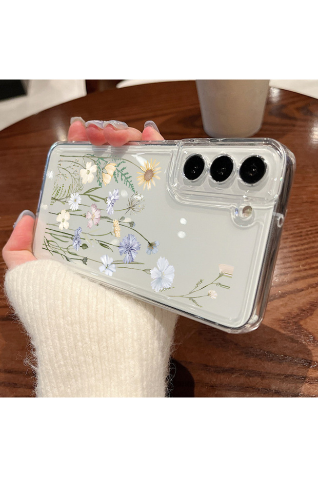 Galaxy S24 FE A848 Little Flower Phone Case For A57 A37 A17 A56 A16 A36 A26 A55 A15 A54 S24 FE S25