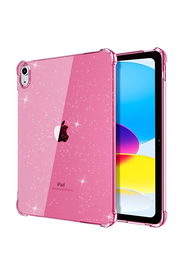 iPad 10th 11th Gen Red with Glitter Glitter Case for iPad (A16) 11th Generation 11 Inch 2025/10th Ge