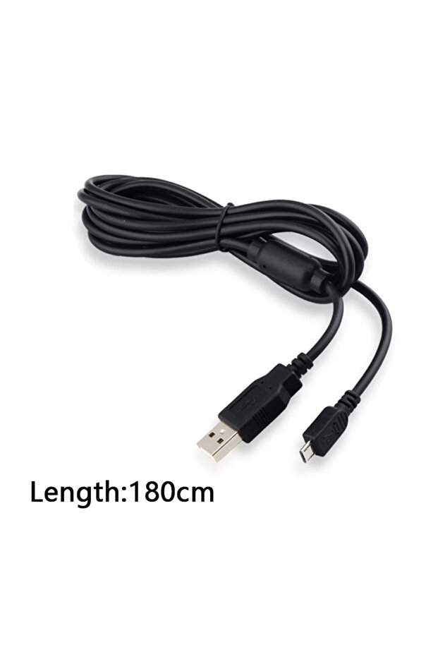 كابل بيانات Micro USB بطول 1.8 متر أو 2 متر/1.8 متر لوحدة تحكم PS4 وكابل شحن لأجهزة PS4/PS4 Slim/PS4 Pro