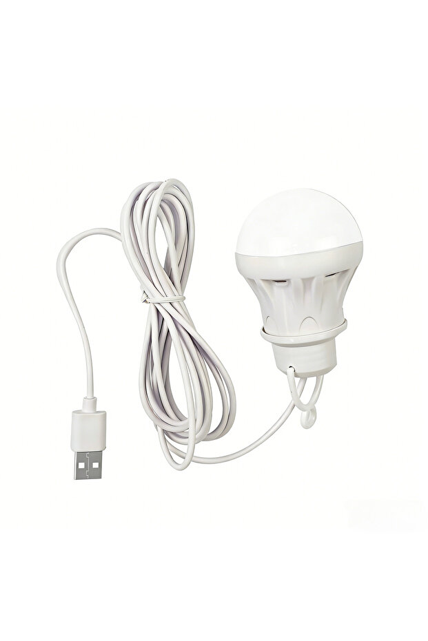 مصباح LED يعمل بتيار مستمر، مصباح تخييم، مصباح ليلي، مصباح طوارئ USB، مصباح خيمة معلق، مناسب للعمل والشواء