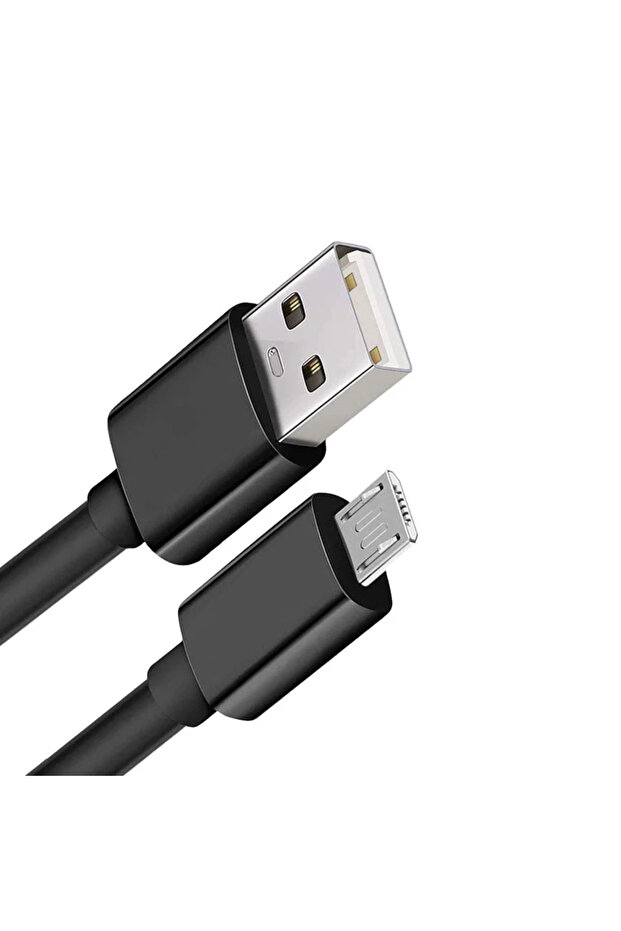 كابل شحن سريع أسود من نوع Micro USB بطول 1 متر لأجهزة أندرويد، متوافق مع هواتف S7 وS6 Edge وJ3 وJ...