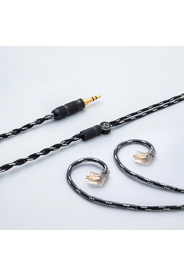 3.5mm QDC Yongse Piano 6N Single Crystal Copper Upgrade Earphone Cable For IEMS Audio Accessories