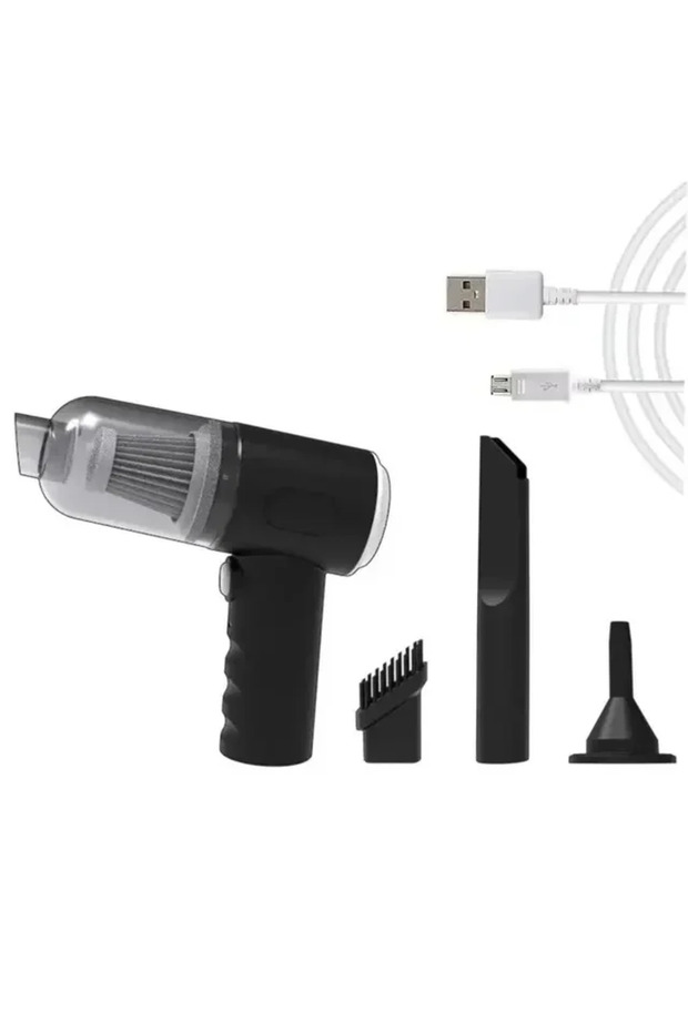 black Portable Small Vacuum Cleaner For Multi Purpose Vehicles Small Household Pump Handheld Car Vac