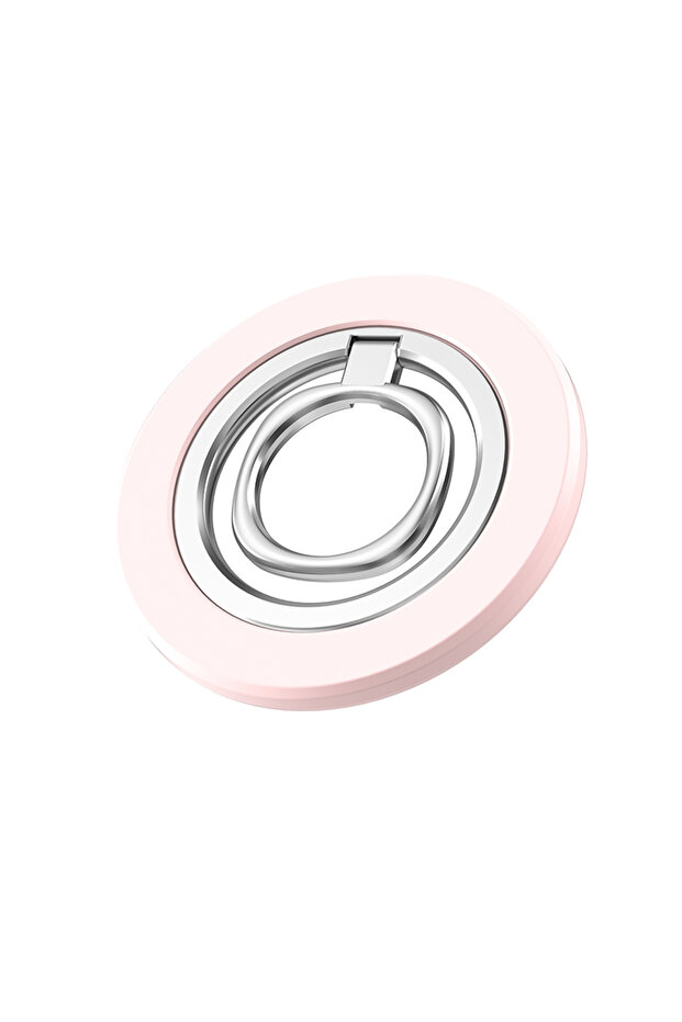 Pink 360° Magnetic Phone Ring Holder for MagSafe Kickstand Magnet Grip for iPhone 15 14 13 12 Pro Ma