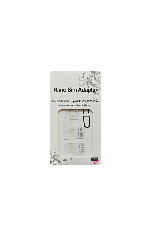 1pcs 4 in 1 Convert Nano SIM Card to Micro Standard Adapter For iPhone for 4G LTE USB Wireless...