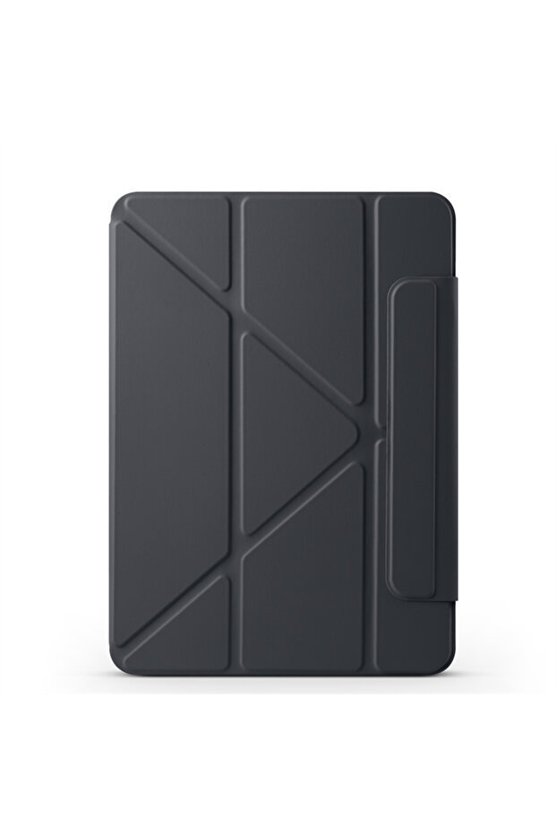 جراب مغناطيسي أسود لجهاز iPad Mini 6-Mini7 A17 Pro، جراب لجهاز iPad Mini 7 اللوحي مقاس 8.3 بوصة
