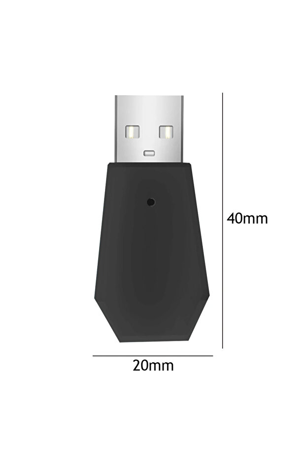 جهاز استقبال فقط، وحدة تحكم ألعاب لاسلكية مع مستقبل USB لأجهزة الكمبيوتر/أندرويد/iOS/سويتش/بلاي ستيشن