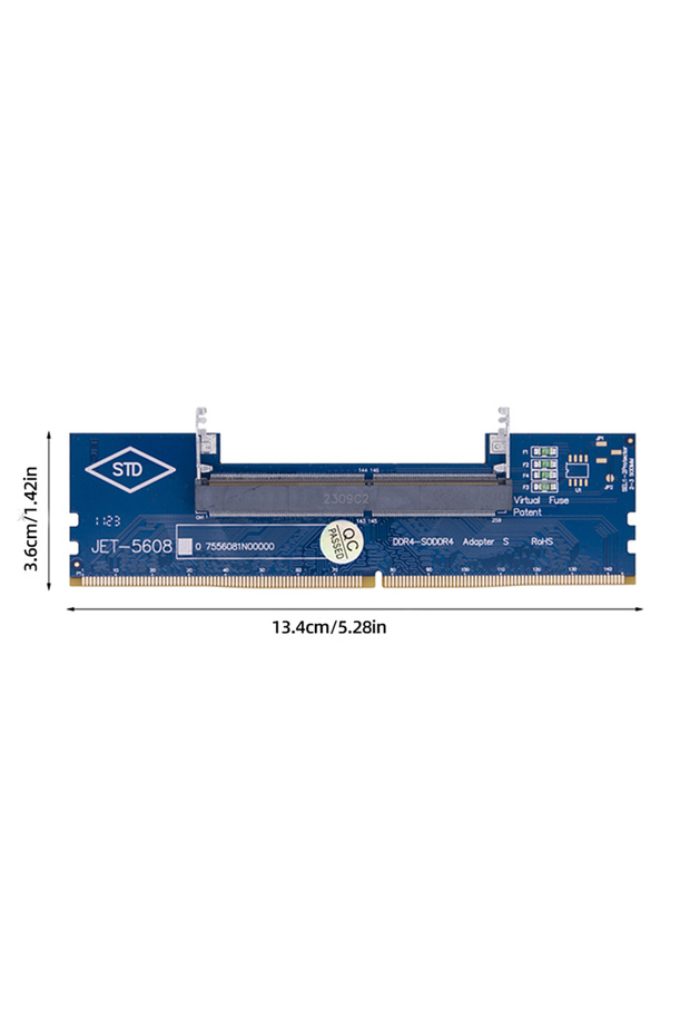 ALLOET DDR4 DDR3 DDR4 to SO-DIMM Adapter Connectors Laptop RAM Memory DDR3/4/5 Sodimm to Dimm Riser