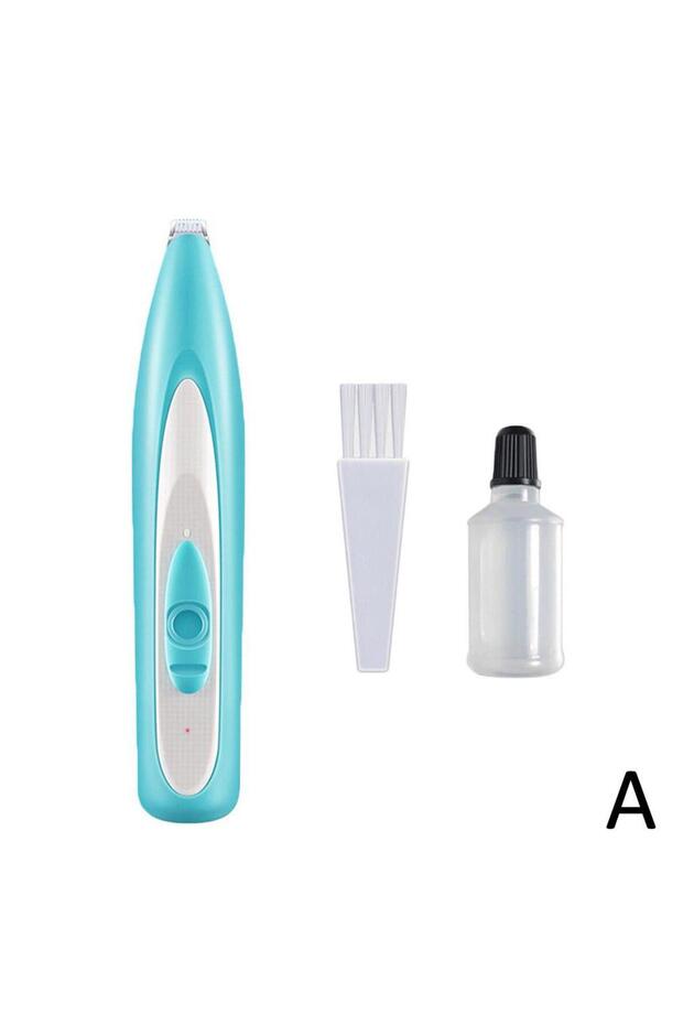 blue Dog Hair Trimmer Professional Pet Foot Hair Trimmer Dog Grooming Clippers for Dogs Haircut Hair