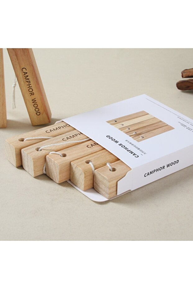 5PCS 5PCS 5PCS Anti-moisture Moth Bug Natural Camphor Wood Sticks Wardrobe Clothes Anti-mothiness In