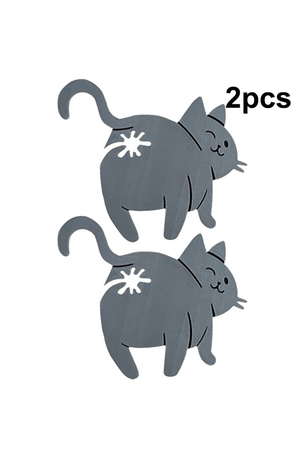JETTING B Hot Sale 2pcs 3D Cat Butt Bread Bag Clip Snack Bag Sealing Clip Novelty Kitchen Gadget Foo