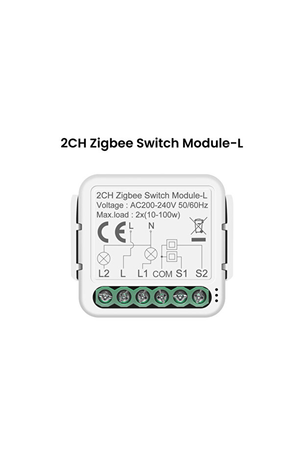 وحدة مفتاح ZigBee الذكية ثنائية القنوات من GIRIER Tuya ZigBee، لا تتطلب سلكًا محايدًا، تدعم 1/2/3/4 قنوات، مفتاح فصل ذكي يمكنك تركيبه بنفسك