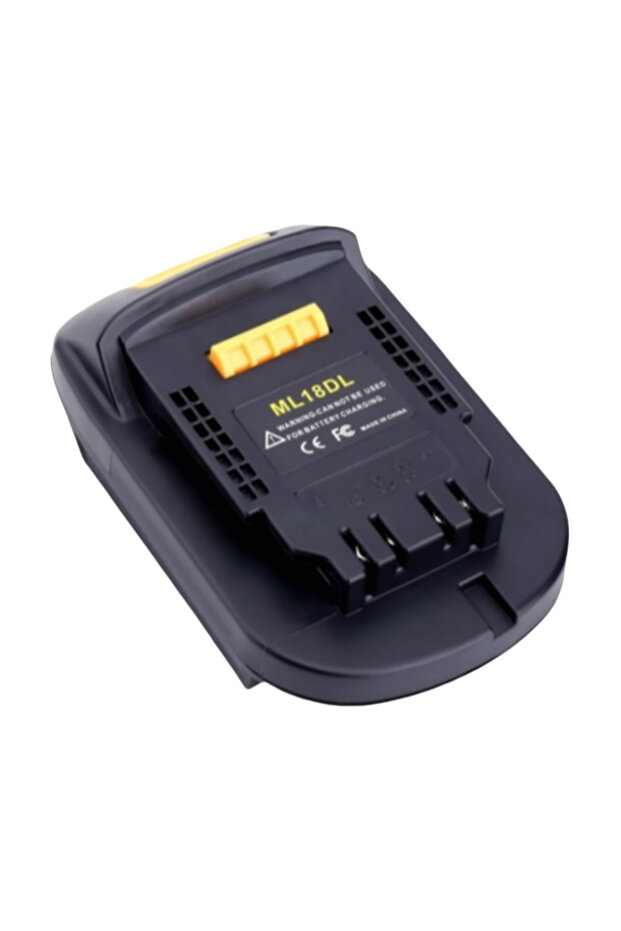 ML18DL New ML18DL Lithium Battery Converter Adapter for Mil-Waukee 18V M-18 Li-Ion Battery To for De