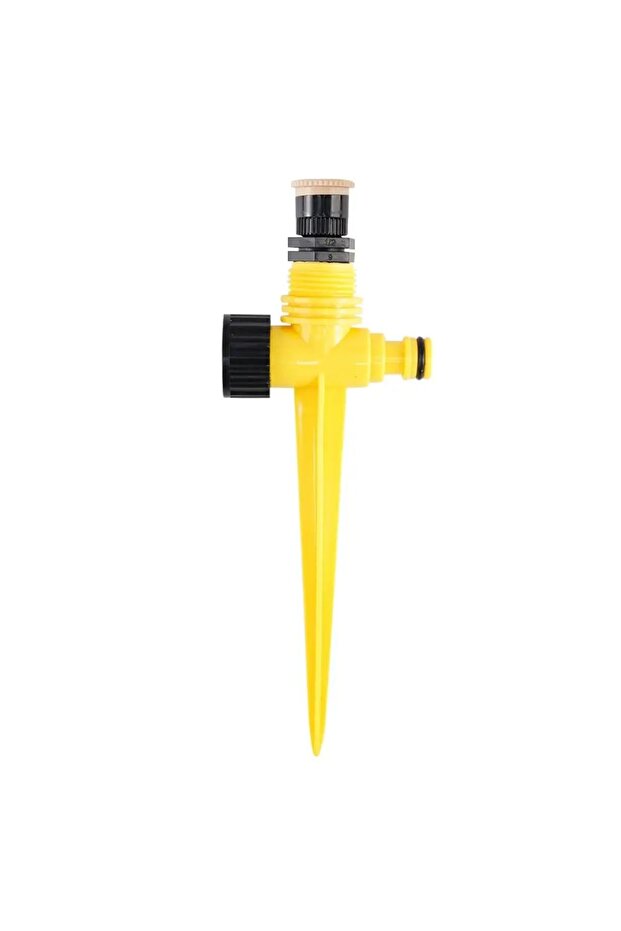 A 360° Automatic Sprinkler Rotating Garden Lawn Irrigation System Large Area Coverage Water Sprinkl.