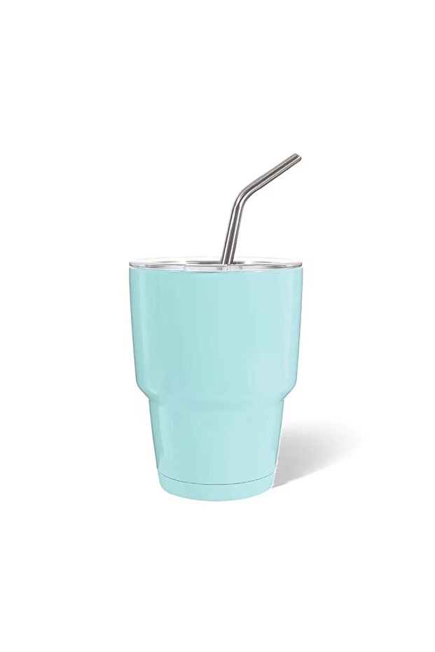 101-200ml SKY BLUE Stainless Steel Double Wall Insulated Mini Espresso Cup 2oz Portable Shot Glass