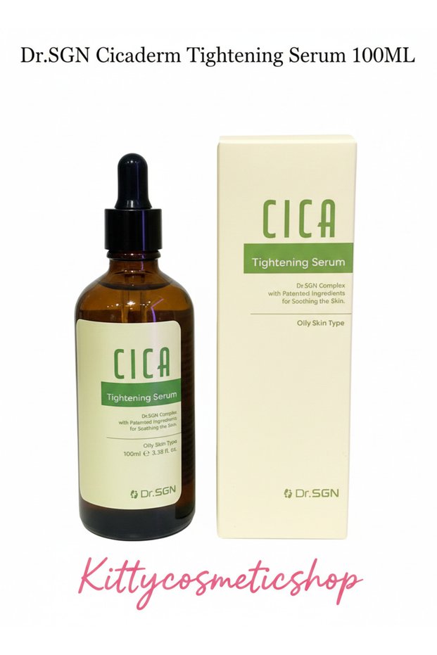 Dr.Sgn Cicaderm Tightening Serum 100ml (Firming and Skin Renewing Serum Containing Cica)