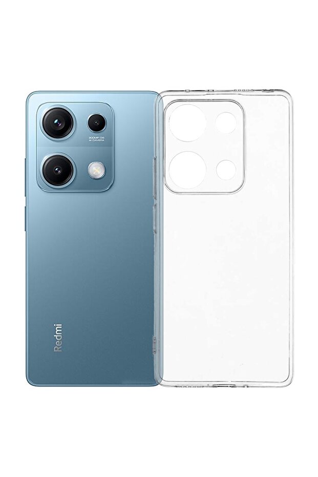 Redmi Note 14S Camera Protected Silicone Back Case - 1