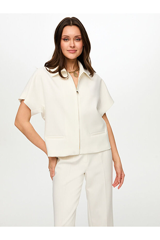 Kısa Kol Örme Ceket S26CKT027 - 3