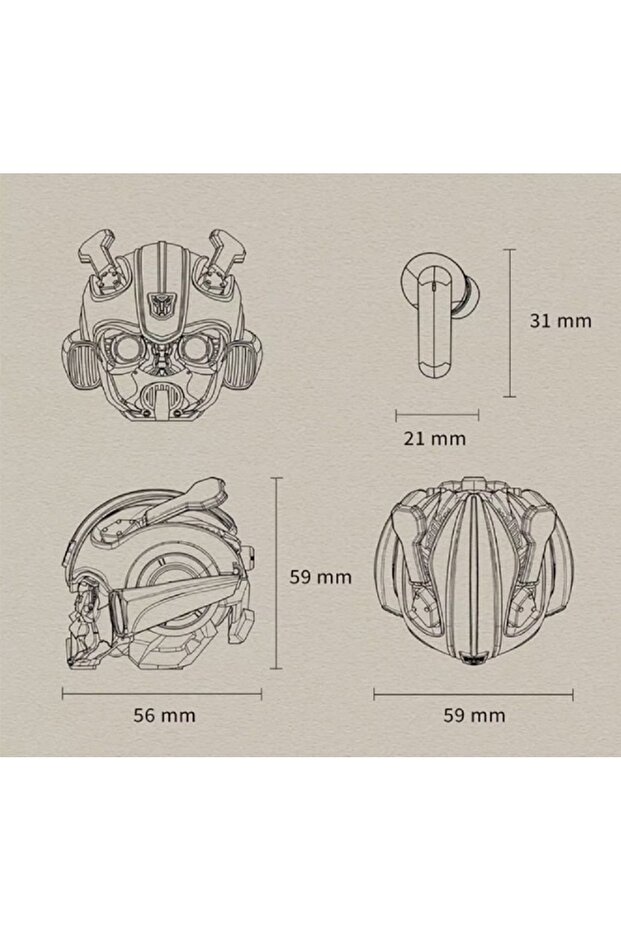 Bumblebee Bluetooth Kablosuz Kulaklık - 7
