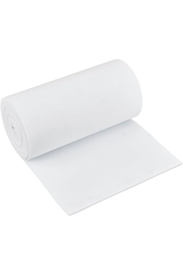 AECH09-05534 157.4 inch White EVA Foam Sheets Roll 7.8inch Wide Foam Seal Strips for Arts and Crafts