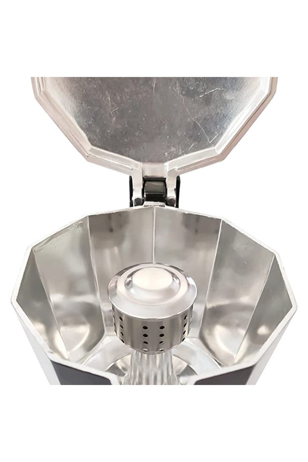 onesize 1Pc Stainless Steel Universal Moka Pot Stovetop Espresso Aluminum Coffee Maker Accessories A