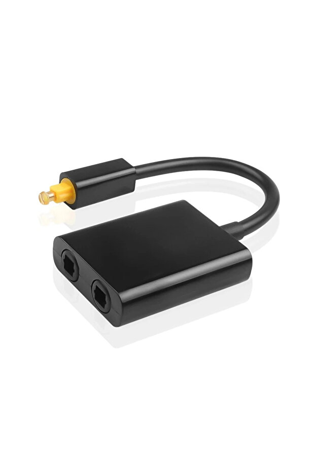 كابل بصري Toslink مقسم صوت رقمي SPDIF بطول 0.5 متر أو أقل