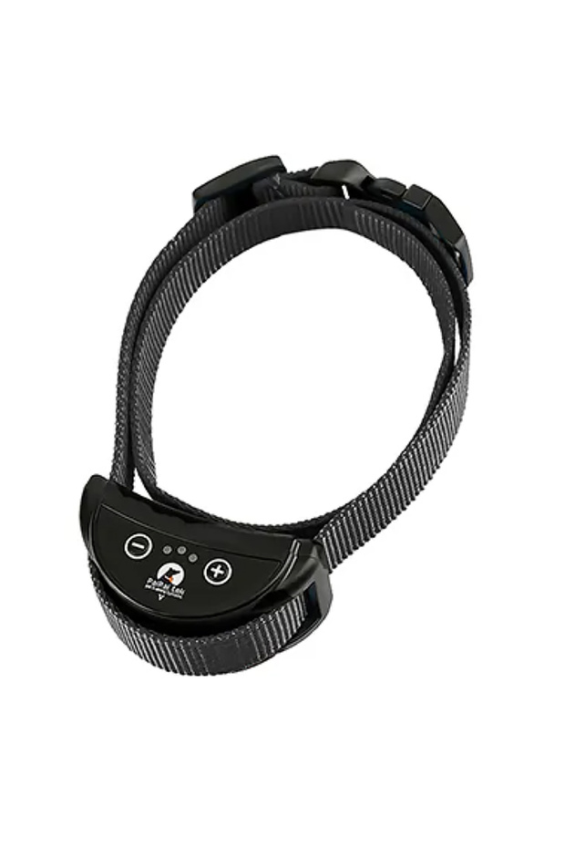 black Anti-Bark Dog Training Collar Stop Barking Vibration Dog Collar Rechargeable No Shock Collar f